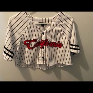 California cropped jersey